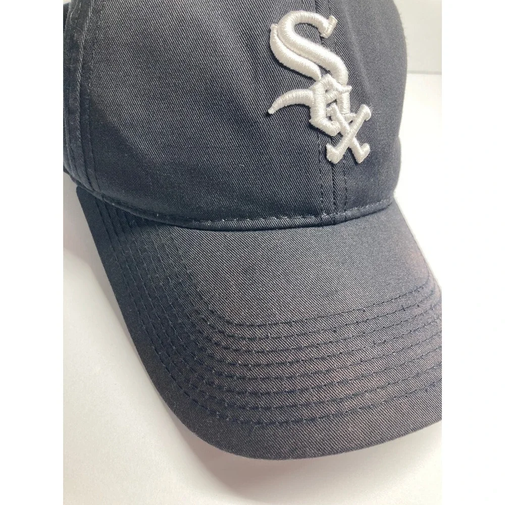 Chicago White Sox YOUTH Cap Hat Black Cooper MLB Baseball Adjustable Outdoor‎
